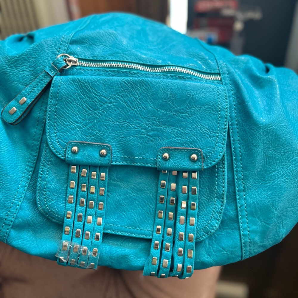 POPULAR  Jessica Simpson ALL Turquoise Hue with embroidered